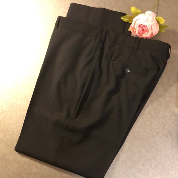 Lands’ End Year'rounder Wool Dress Pants 34x30